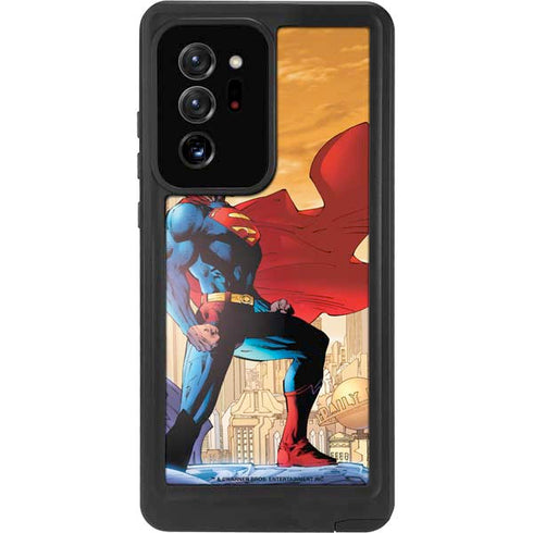 DC Comics Superman For Tomorrow Cover Art by Jim Lee Galaxy Note20 Ultra 5G Waterproof Case